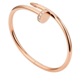 NEW Nail 18K Rose Gold Filled Bangle